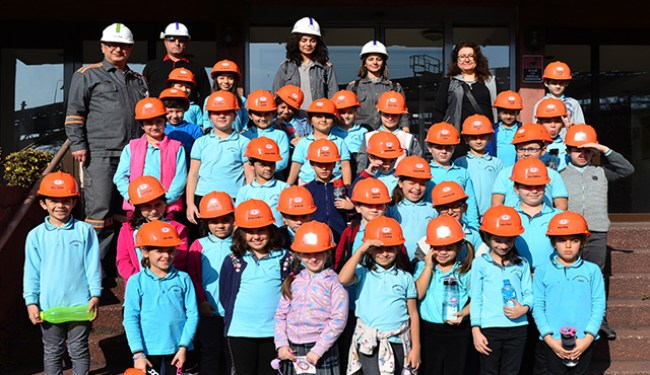 Erdemir Limanı’nda öğrencilerle tatbikat