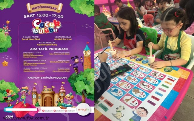 Ereylin’in çocuklara yönelik eğitsel etkinlikleri sürüyor