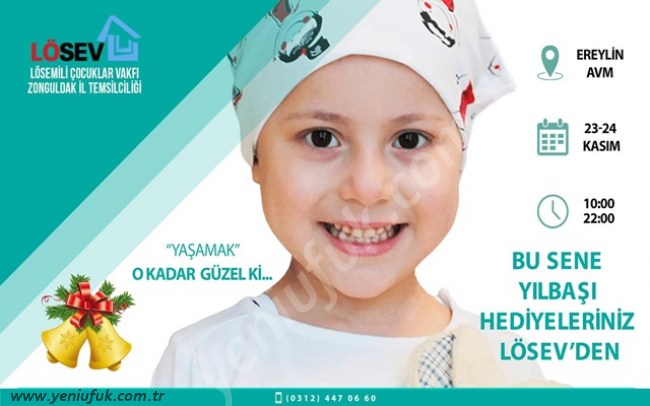 “Ereylin ‘den Lösev’e destek”