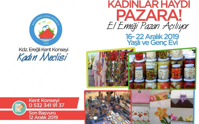 Haydi kadınlar pazara..