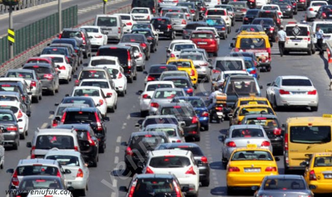 Türkiye’de trafiğe kayıtlı araç sayısı 23.153.556 adet