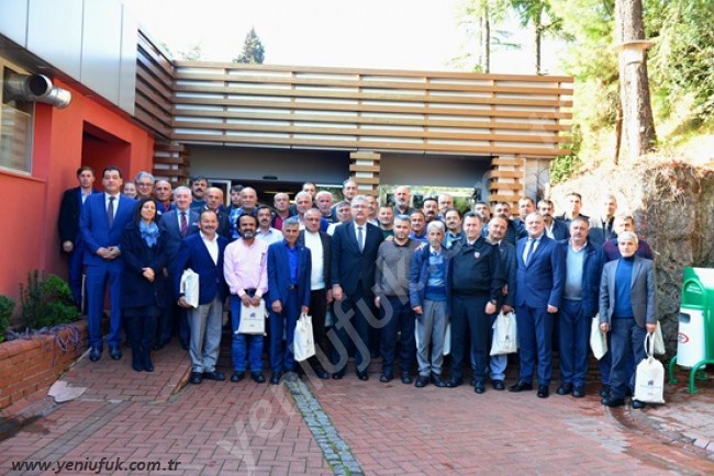 Köy muhtarlarından Erdemir’e ziyaret