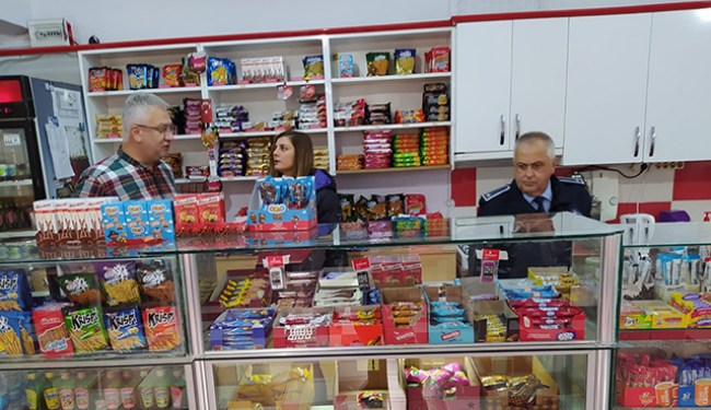 Ereğli zabıtası ‘şırınga çikolata’ denetiminde