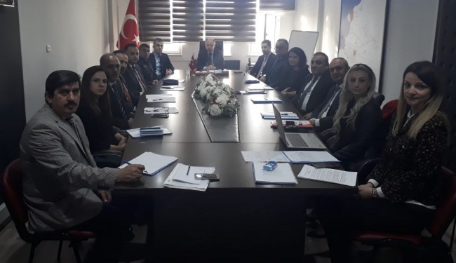 Kaymakamlıktan ‘Kadına şiddetle mücadele’ toplantısı..