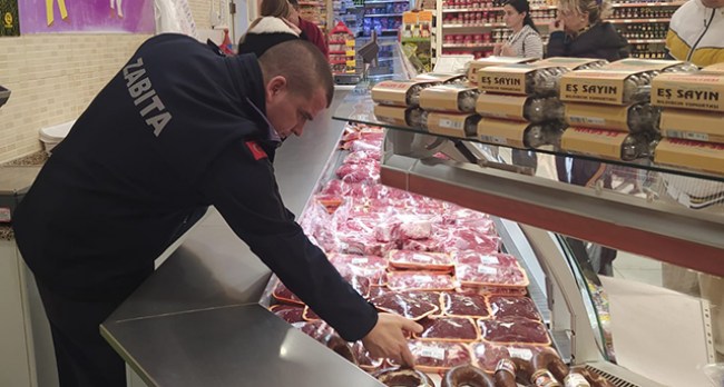 Belediye'den yeni yıl öncesi rutin denetim..