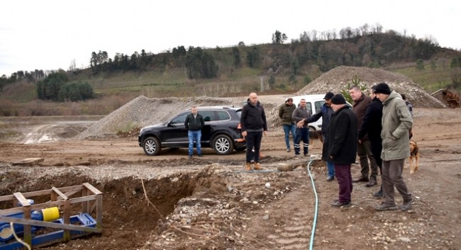 40 yıllık su deposu yenileniyor..