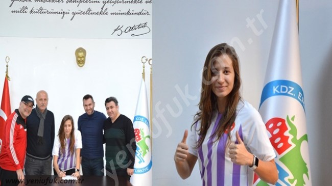 Belediyespor’a milli oyuncu