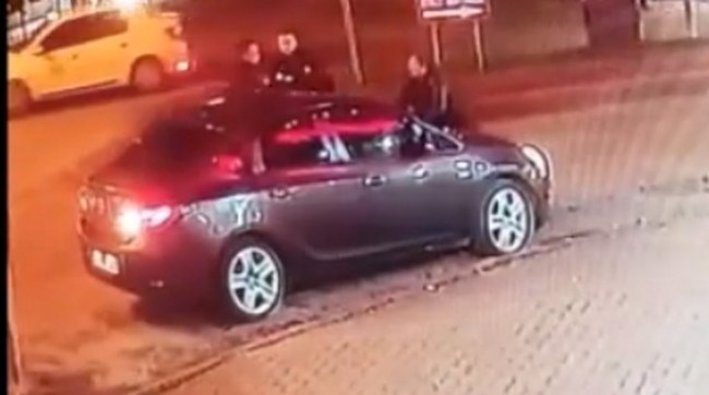 Film sahneleri aratmadı..