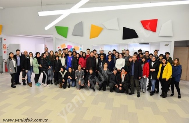 Bahçeşehir Koleji Öğrencileri Erdemir’i ziyaret etti