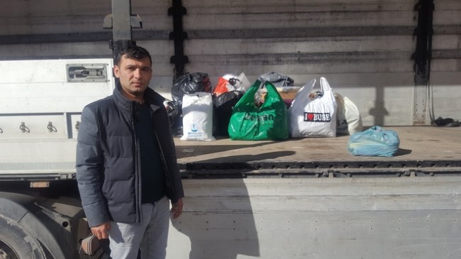 S.S Erbirlik’ten Elazığ’a tır dolusu destek..
