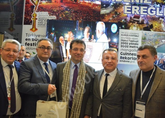 İmamoğlu “EMİTT” Fuarı’nı ziyaret etti