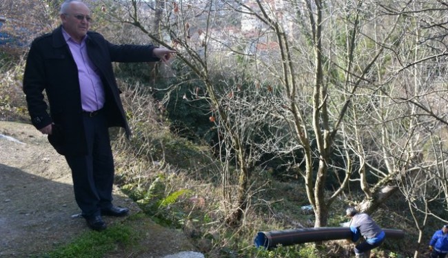 Güldere mahallesinde sevindiren çalışma