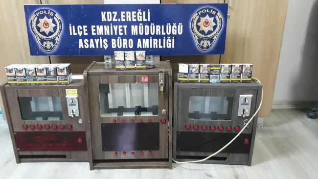 Ereğli Emniyetinden kıraathanelere denetim