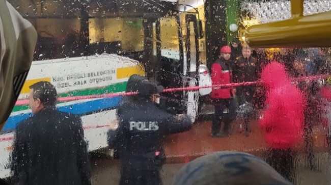 Erdemir Caddesinde ilginç kaza!..