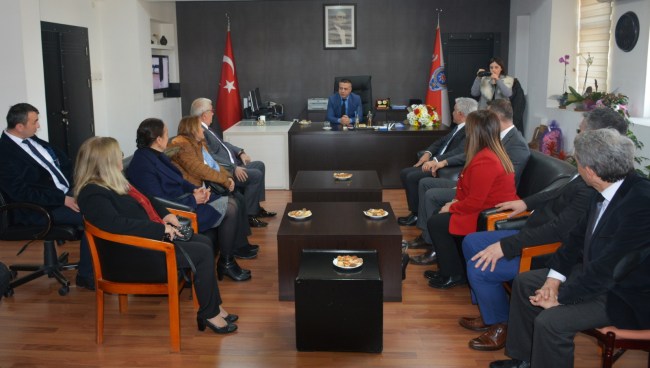 Başkan Posbıyık’tan Çelik ve Günaydın’a ziyaret..