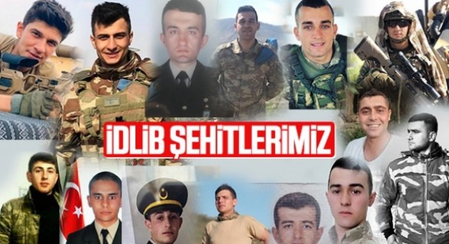 İdlib şehitlerimizin kimlikleri belli oldu..
