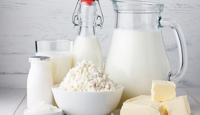 Süt ve süt ürünleri üretimi, Ocak 2020