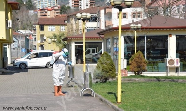 Ereğli’de Korona temizliği