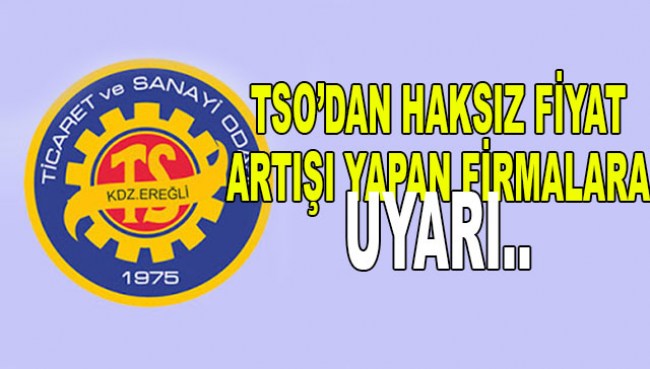 TSO'dan korona virüs açıklaması..