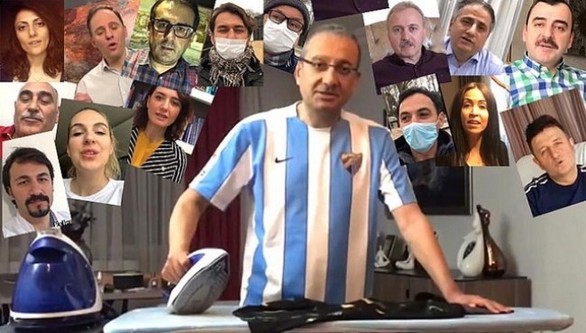 Ereğlili Gazetecilerden sosyal sorumluluk projesi.. Evdekal Zonguldak..