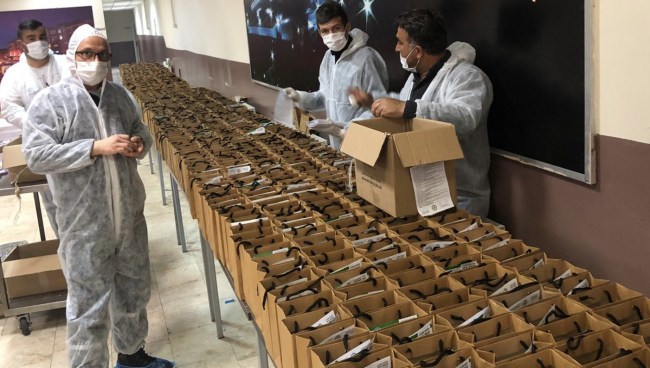 Günlük üretim 12 bin’e çıktı. 16 mahallenin dağıtımı bitti..