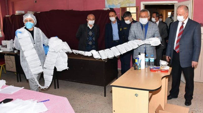 Ormanlı Belediyesi maske üretimine başladı!..