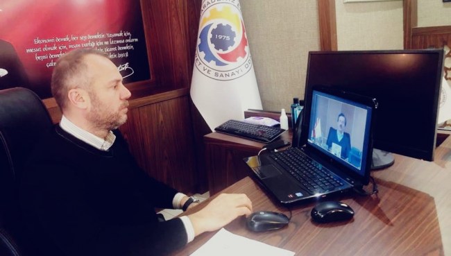 Sorunlar ve çözüm önerileri Hisarcıklıoğlu'na aktarıldı..