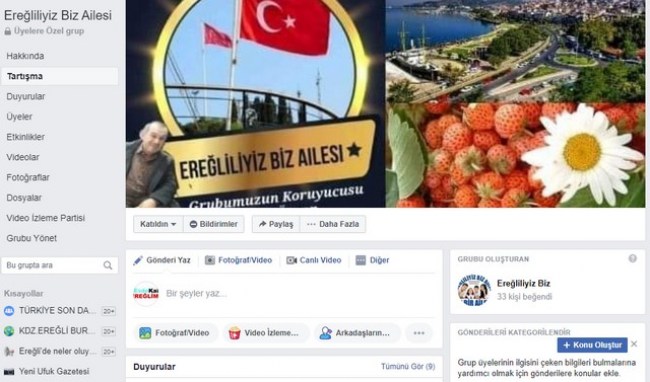 Eregliliyiz Biz Ailesinden yardım kampanyası..