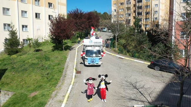 Evde Kal Ereğli canlı müzik aracı mahallelerde..