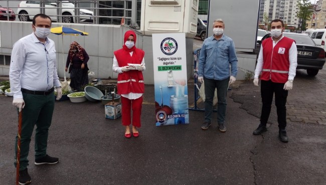 Kızılay'dan Pazaryeri girişinde önlem..