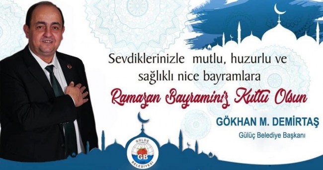 Başkan Demirtaş’tan ramazan bayramı kutlaması...