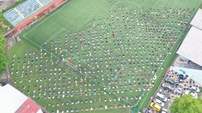 Ereğli ve Alaplı'da 74 gün sonra ilk cuma..