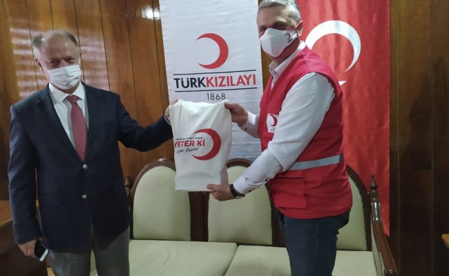 Kaymakam Çorumluoğlu’ndan Kızılay’a teşekkür