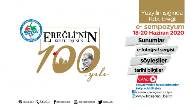 Ereğli’nin kurtuluşunun 100.yılında e-sempozyum