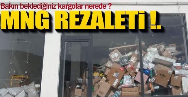 Kdz.Ereğli’de MNG Kargo rezaleti!..