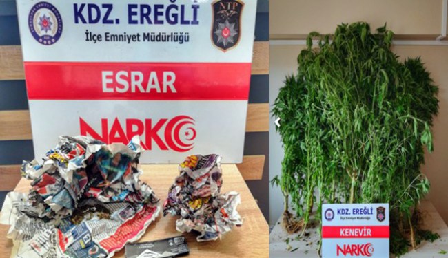 Ereğli Emniyetinden zehir tacirlerine darbe üstüne darbe!..