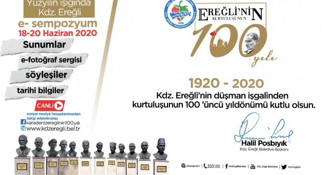 Kdz.Ereğli’nin 100. Yılında dolu dolu program..