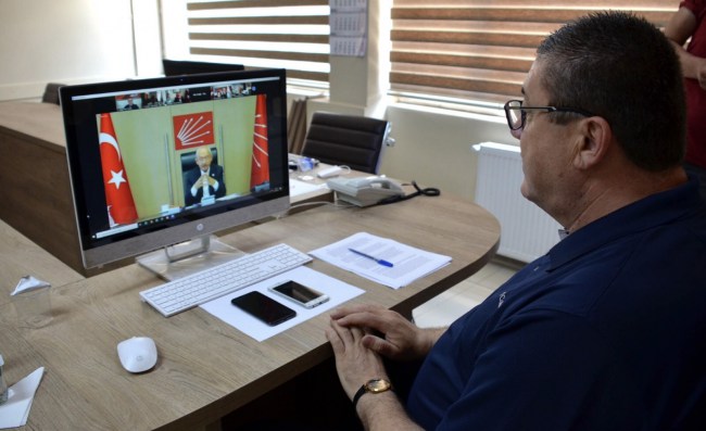 Başkan Tekin, Kılıçdaroğlu ile görüştü..