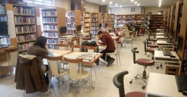 Sizce Zonguldak kütüphanesinde kaç kitap bulunuyor?