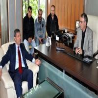 Uzun'dan Alaplı Belediyesine ziyaret