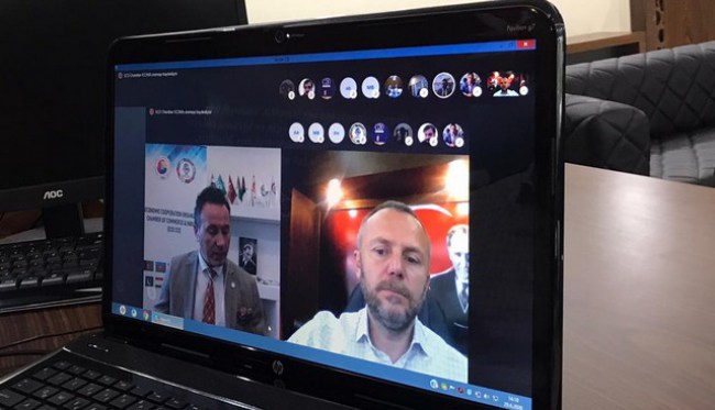 TSO Başkanı Keleş, EİT video konferansına katıldı..