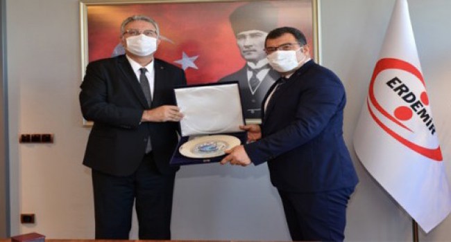 TÜBİTAK’tan Erdemir’e Ziyaret