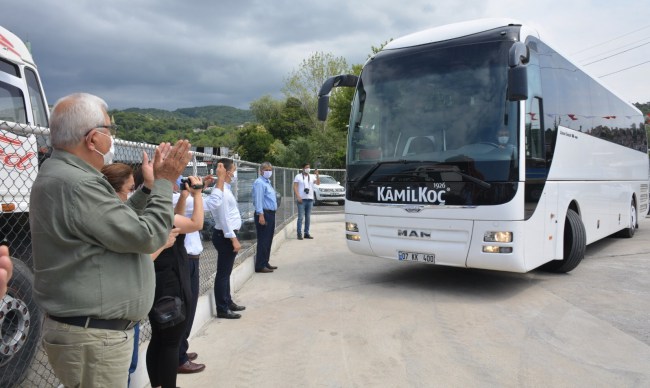 Kışla’ya yolcu indirme noktası açıldı..