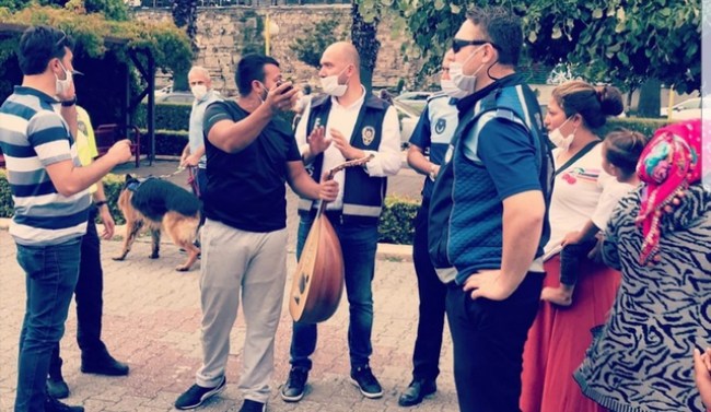 Emniyet güçlerinden dilenci operasyonu..