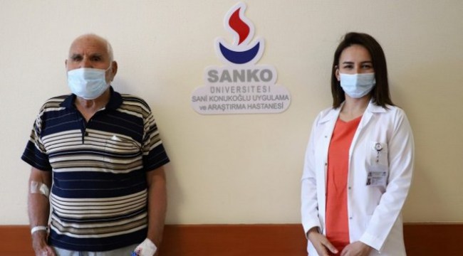 Sanko Üniversite Hastanesinde kornea nakli..