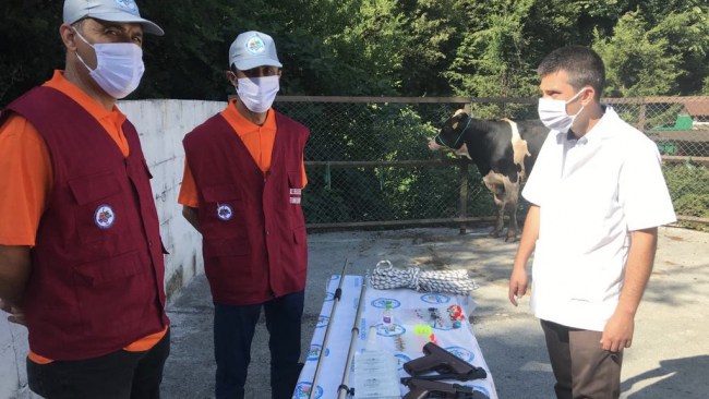 Kurban yakalama timi görevde..