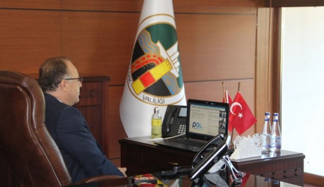 Lojistik Başlangıcı toplantısı Vali Tutulmaz başkanlığında yapıldı..