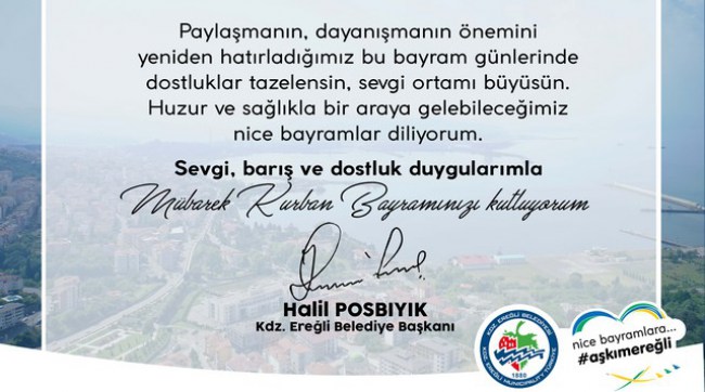 “Telefonla bayramlaşmaya ağırlık verelim”