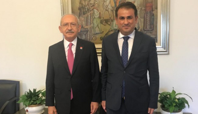 Demirtaş’tan Genel Başkan Kılıçdaroğlu’na tebrik ziyareti..