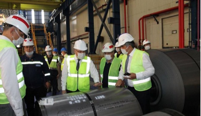 Vali Tutulmaz’dan Tat Metal’e ziyaret..